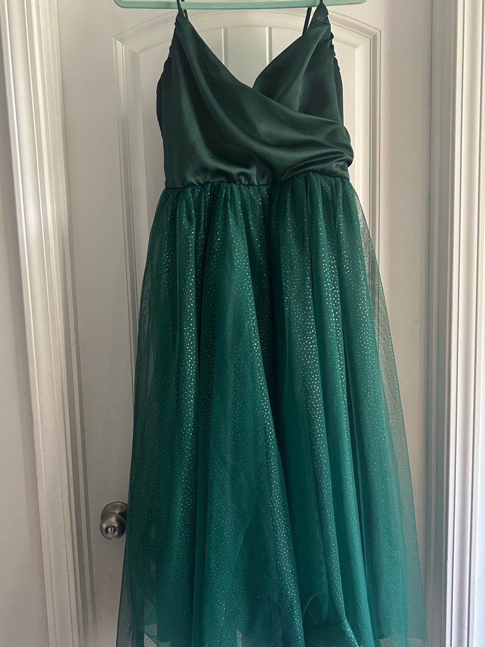 Baltic Born Emerald Green Sparkle Tulle Party Dress - Picture 2 of 6
